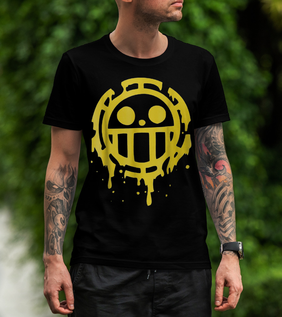 Heart Pirates Trafalgar D. Law Jolly Roger One Piece Crew T-Shirt