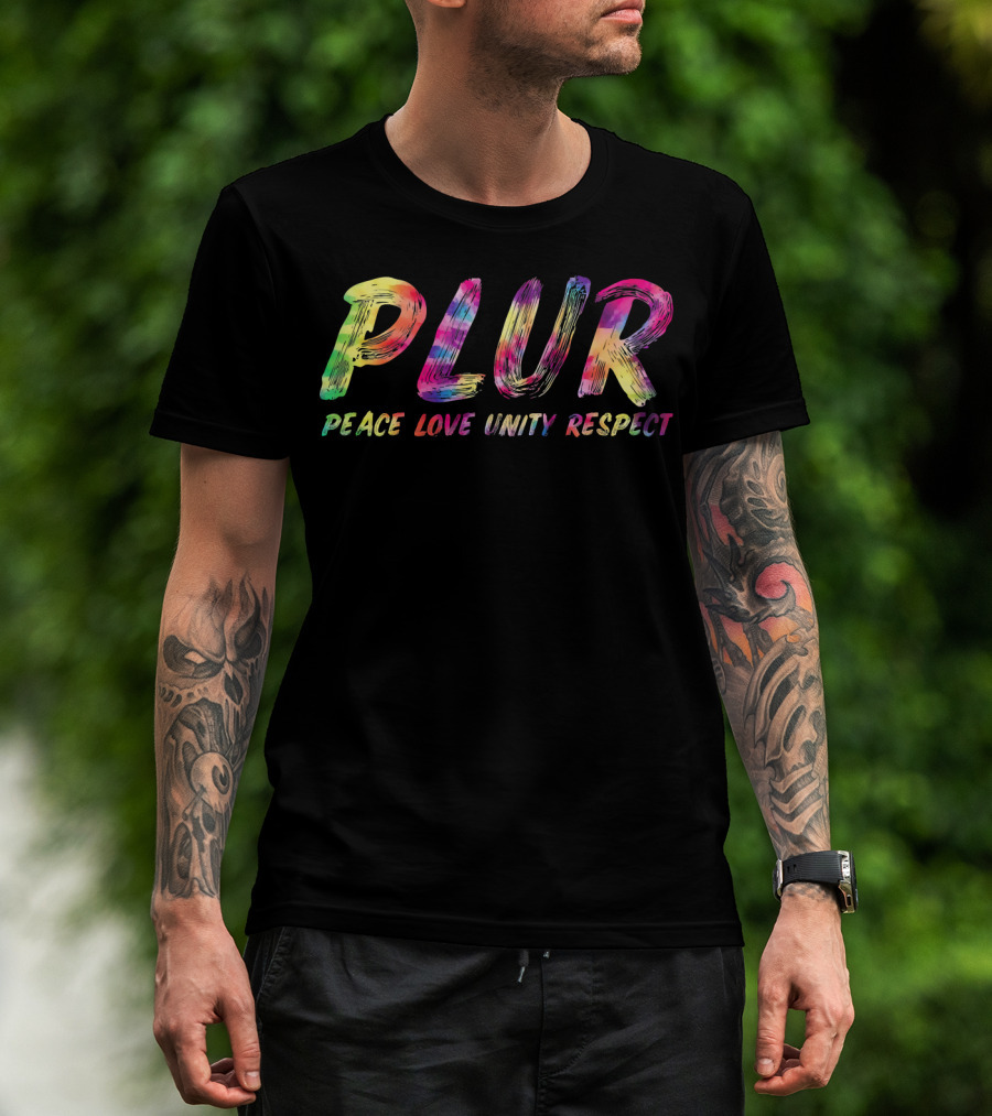 PLUR Peace Love Unity Respect Rave T-Shirt