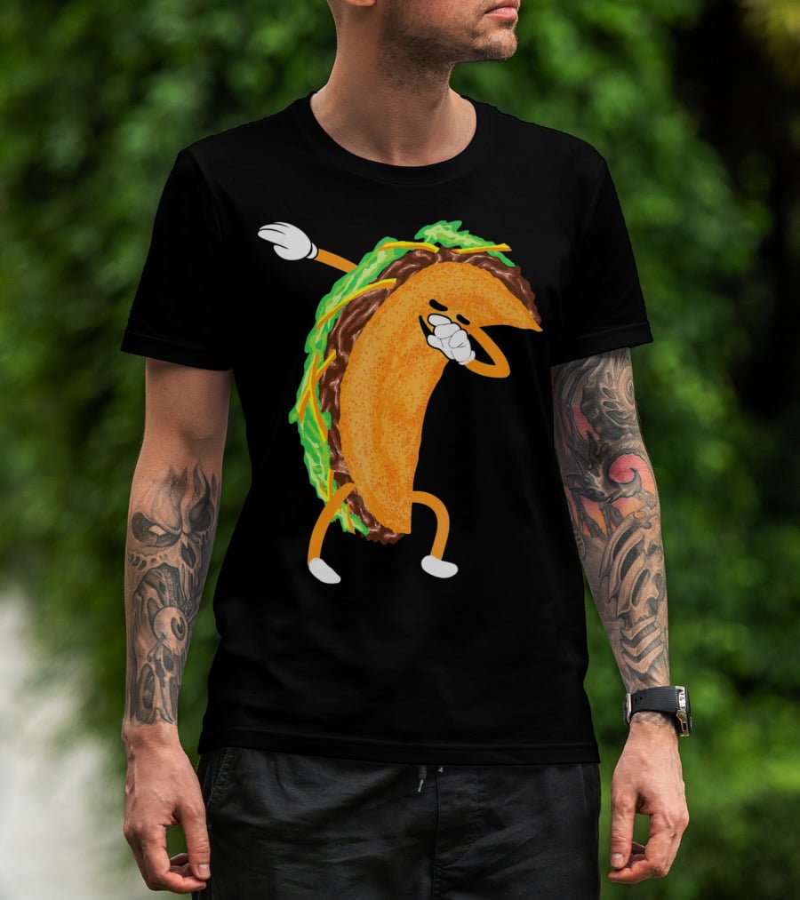 Dabbing Taco Cute Taco Cinco De Mayo Fun T-Shirt