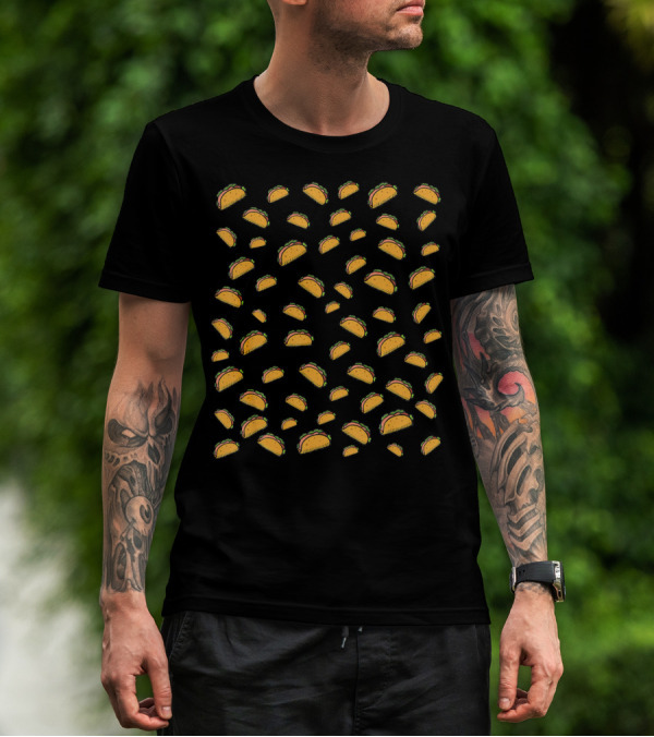 Its Raining Tacos Funny Taco T-Shirt