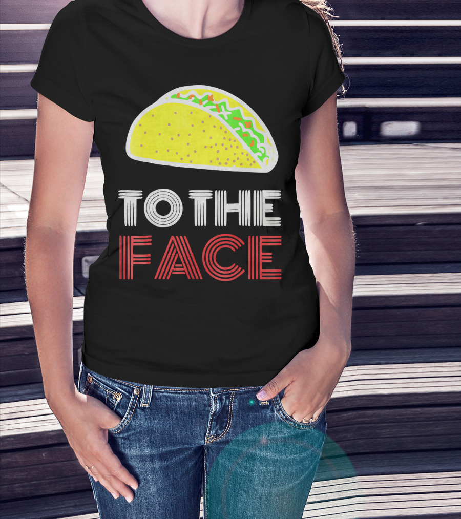 Vintage Taco To The Face Tuesday T-Shirt