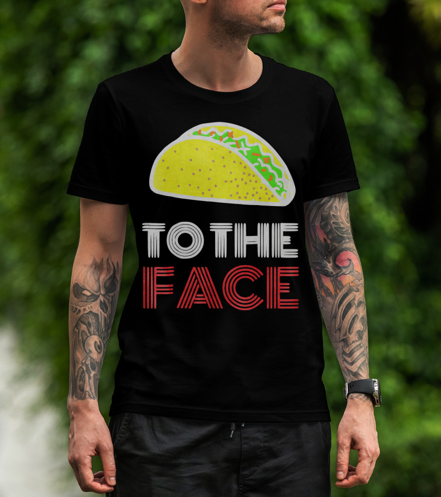 Vintage Taco To The Face Tuesday T-Shirt