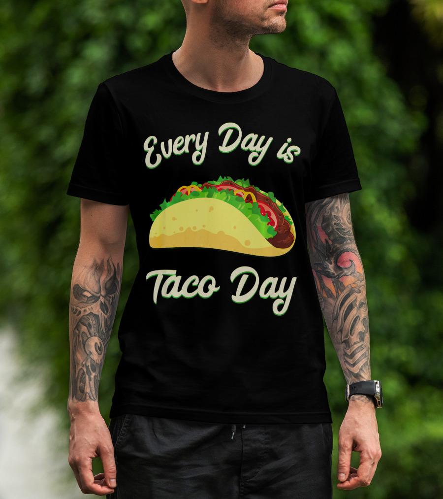 Every Day Is Taco Day Kids Plu T-Shirt