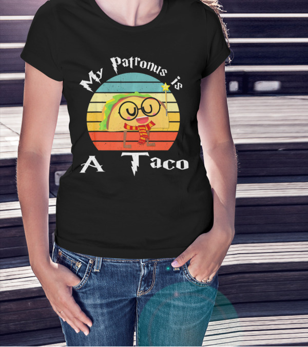 My Patronus Is A Taco Vintage Harry T-Shirt