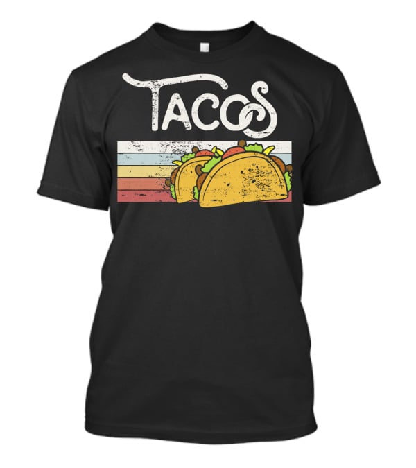 Tacos Love Vintage Taco Lover T-Shirt