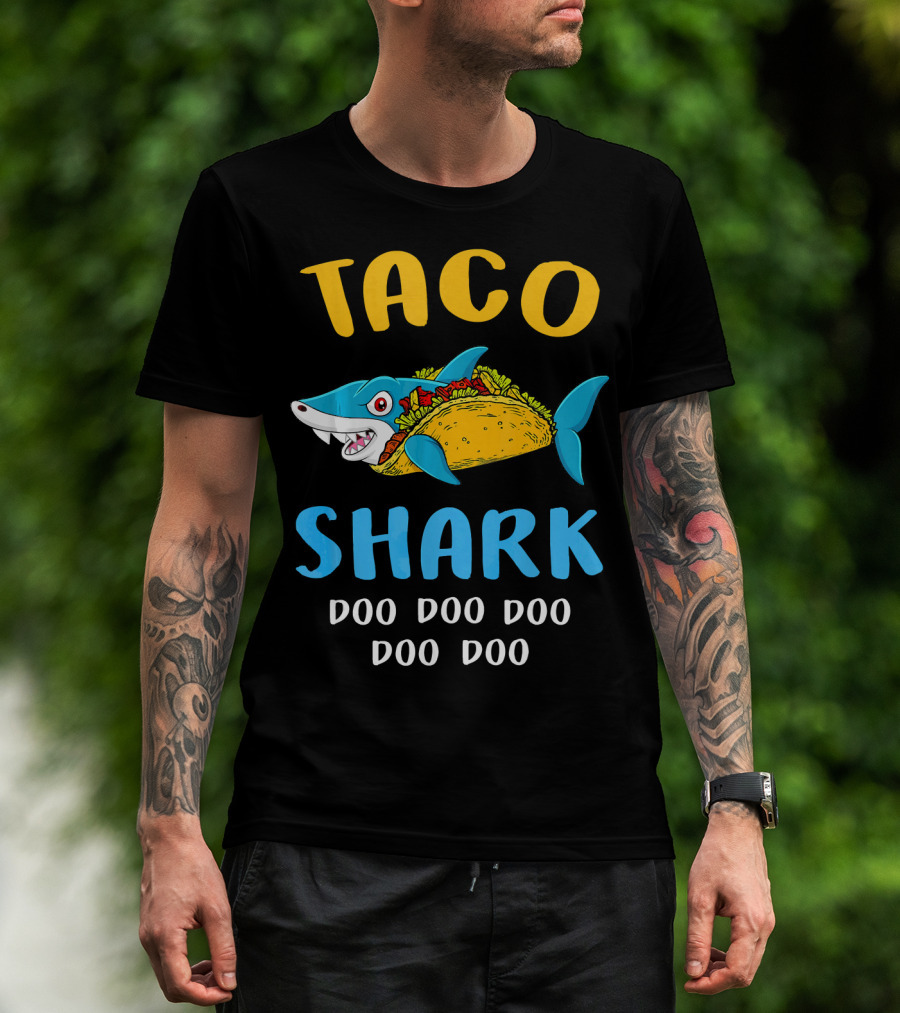 Taco Shark Doo Doo Doo Doo Doo T-Shirt