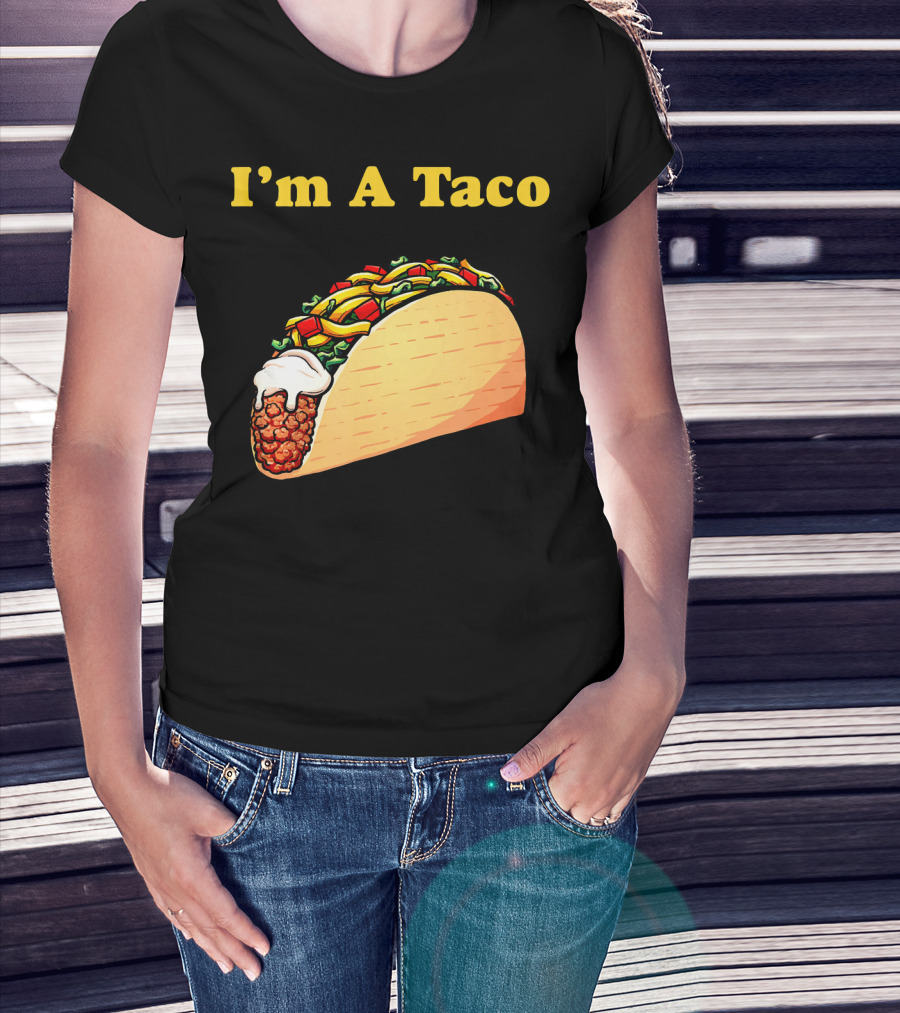 I'm A Taco Simple Funny Easy Halloween Co T-Shirt