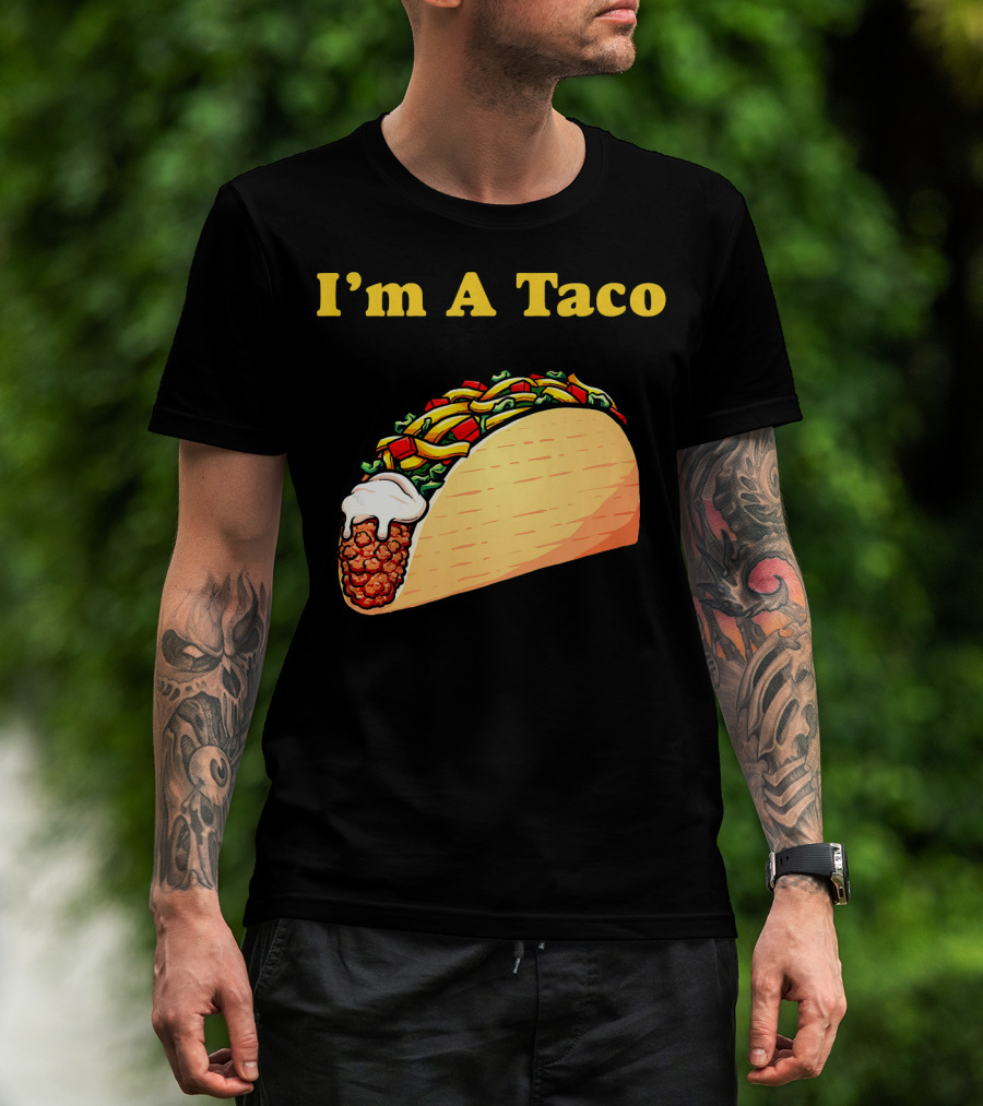 I'm A Taco Simple Funny Easy Halloween Co T-Shirt