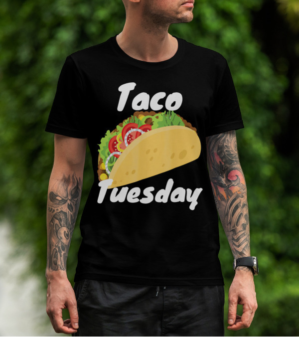 Taco Tuesday Food Lover Enthusiast's Delight T-Shirt