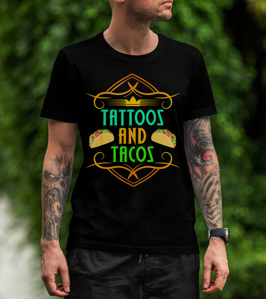 Tattoos And Tacos Sunday Vintage Lovers T-Shirt
