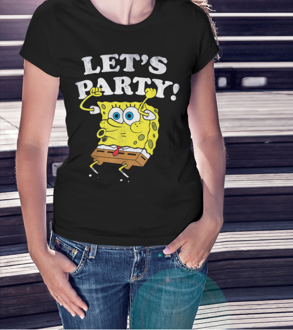 SpongeBob SquarePants Let's Party T-Shirt