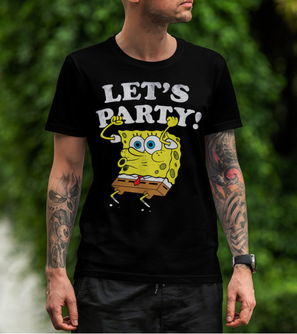 SpongeBob SquarePants Let's Party T-Shirt