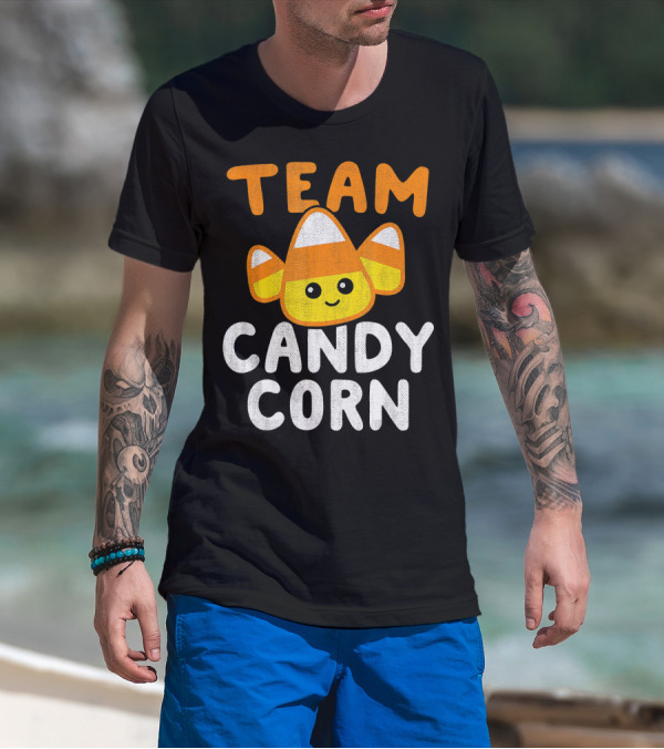 TEAM CANDY CORN Halloween T-Shirt