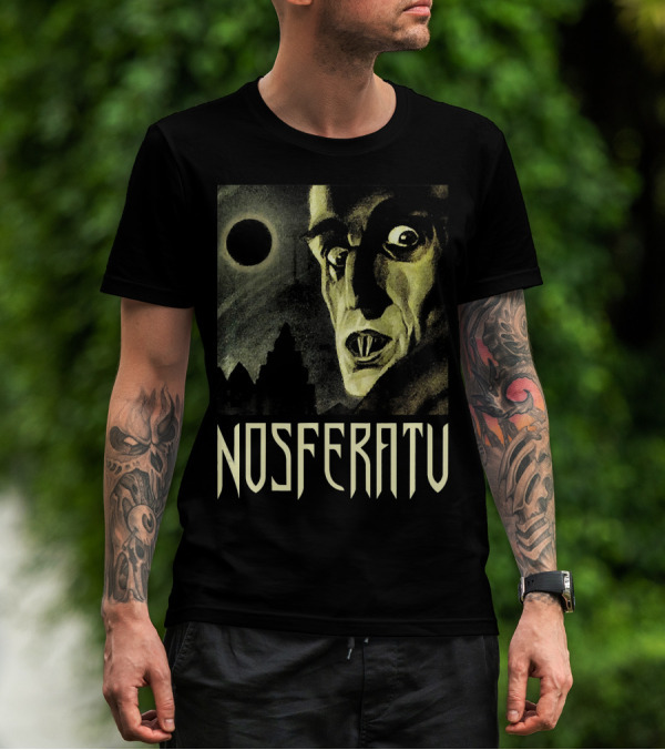 Nosferatu Vintage Horror Film Vampire Eclipse T-Shirt