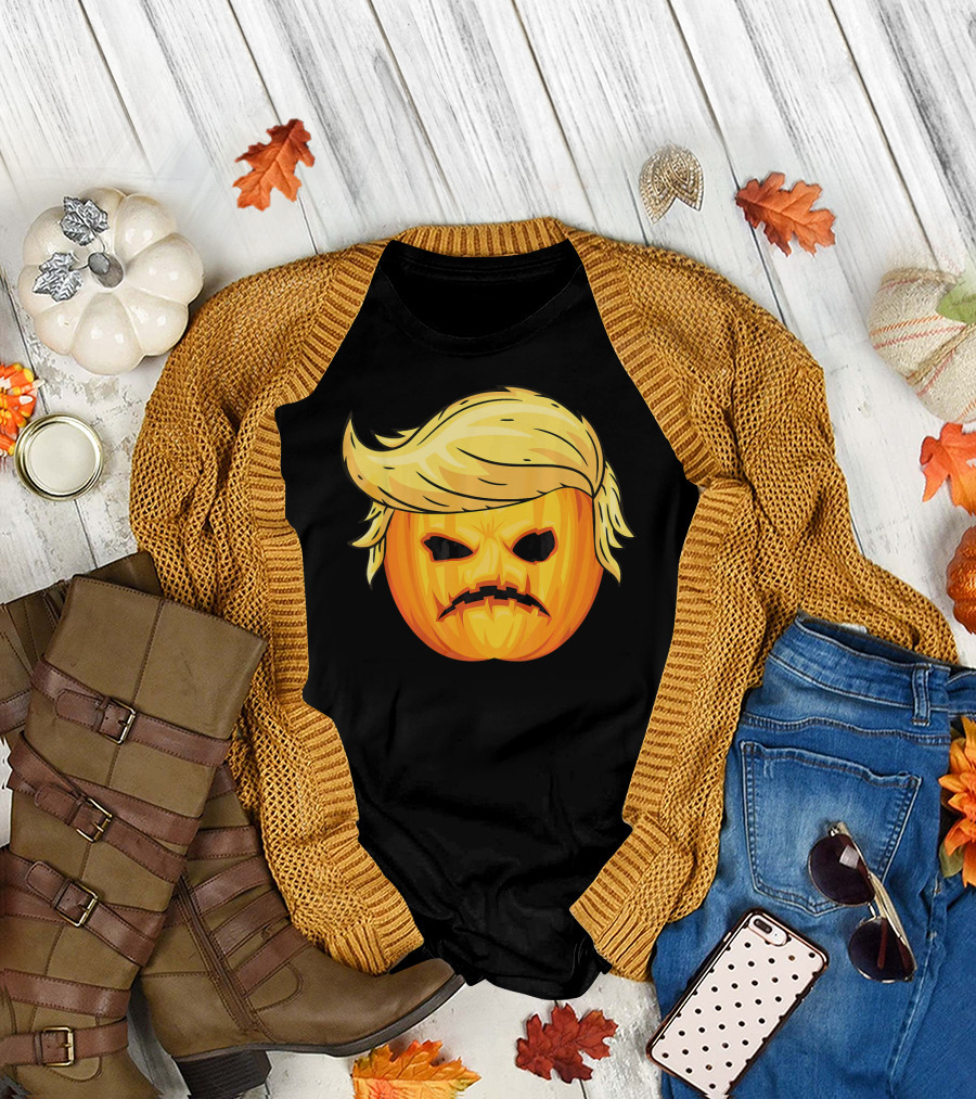 Trump Pumpkin Trumpkin Halloween Party T-Shirt