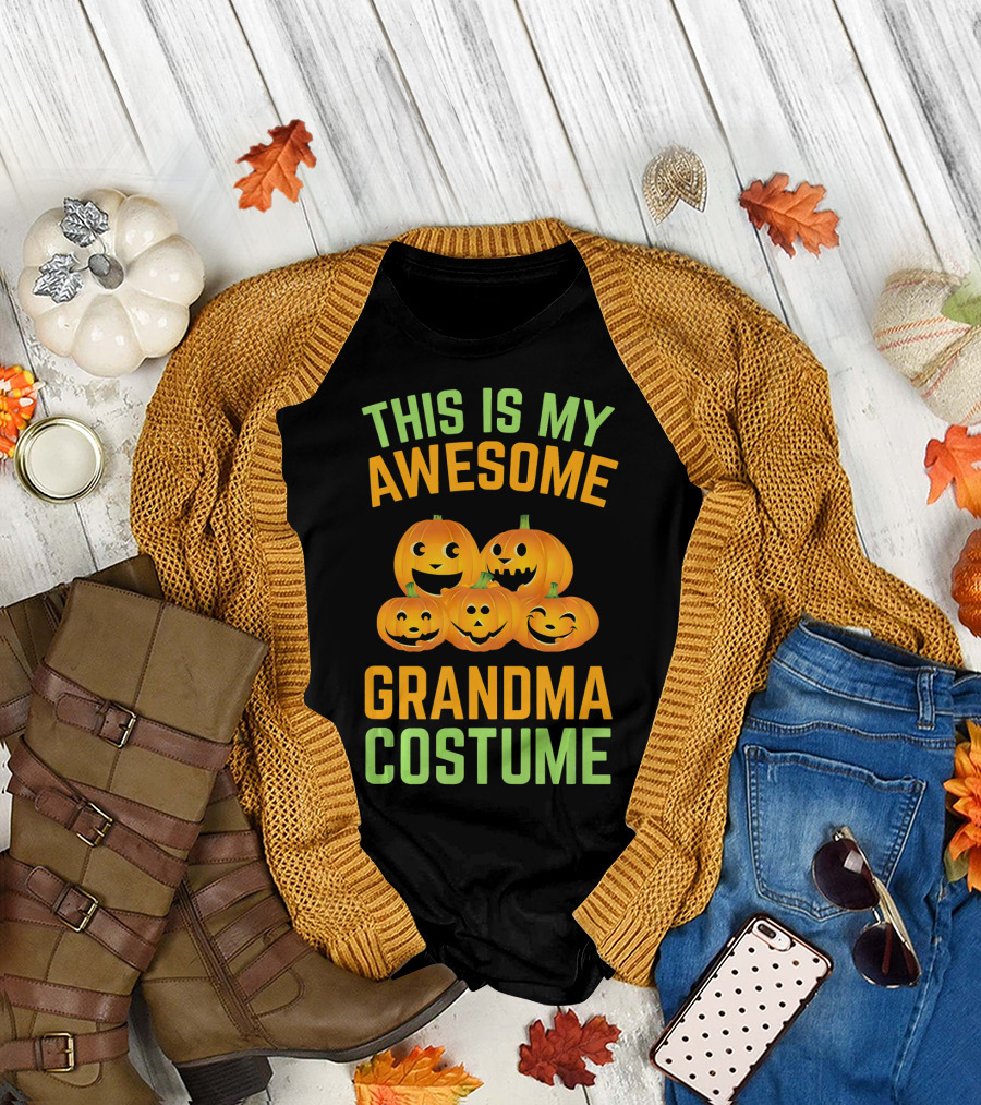 This Is My Awesome Grandma Costume T-Shirt