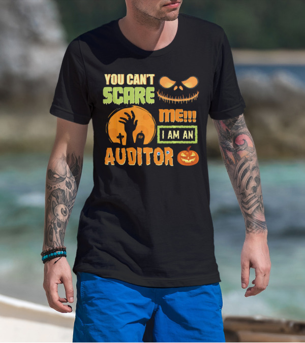 Halloween You Can't Scare Me I Am An Auditor T-Shirt