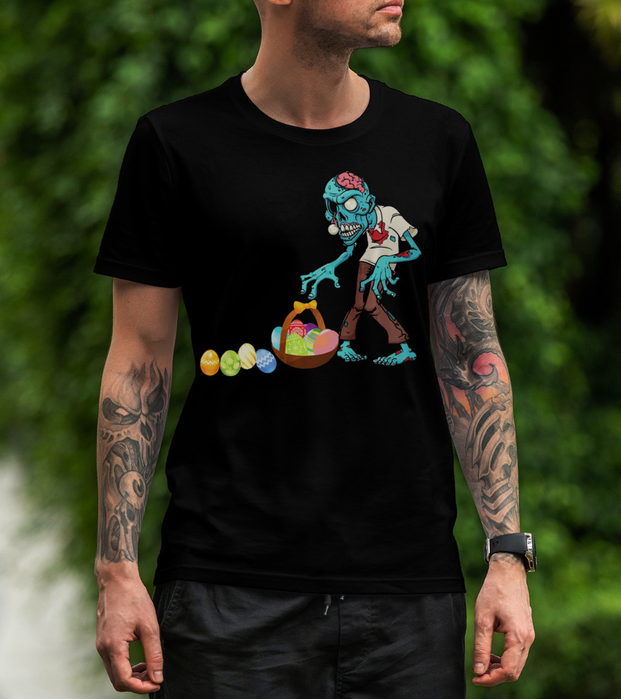 Zombie Easter Egg Hunt Adventure T-Shirt