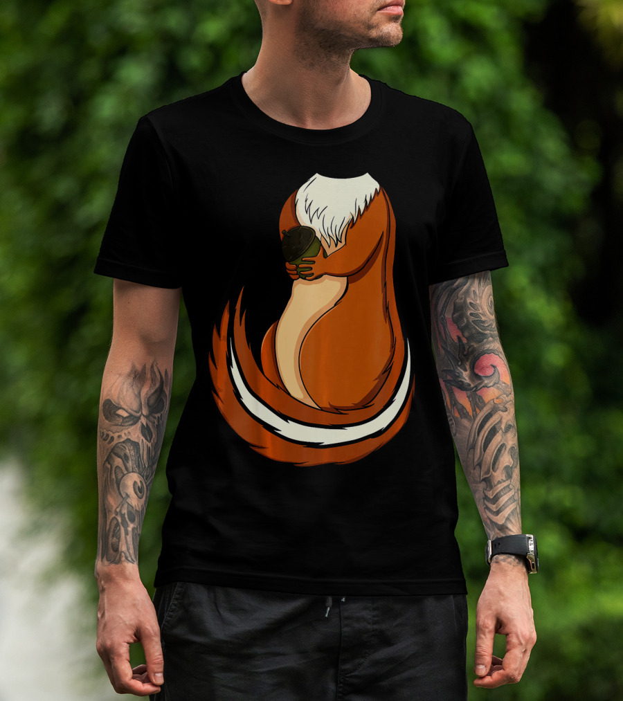 Chipmunk Holding Acorn T-Shirt