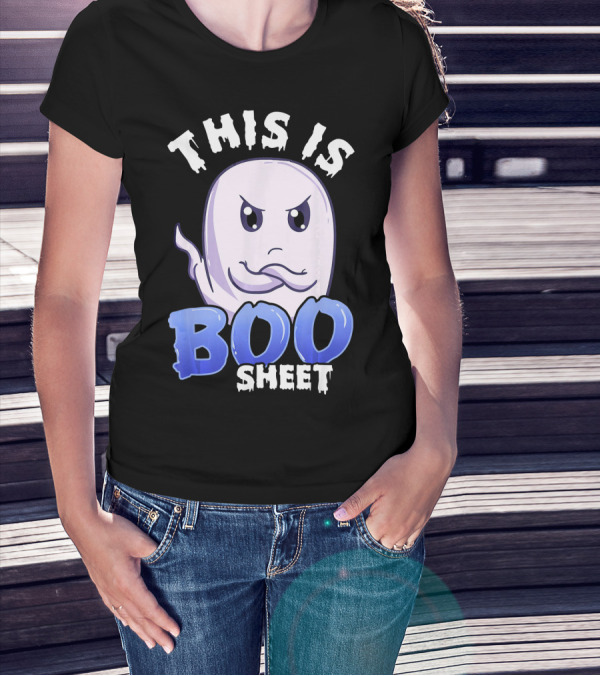 This Is Boo Sheet Ghost Face Boo Sheet T-Shirt