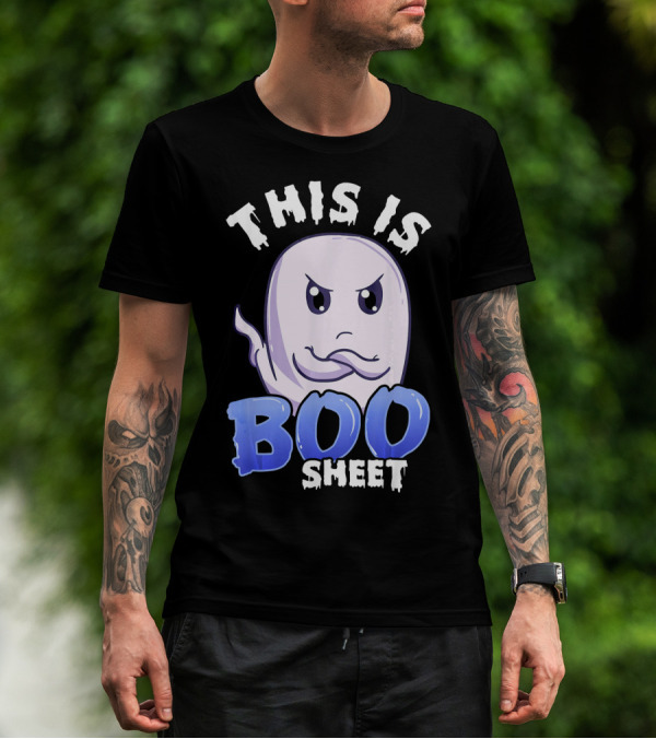 This Is Boo Sheet Ghost Face Boo Sheet T-Shirt