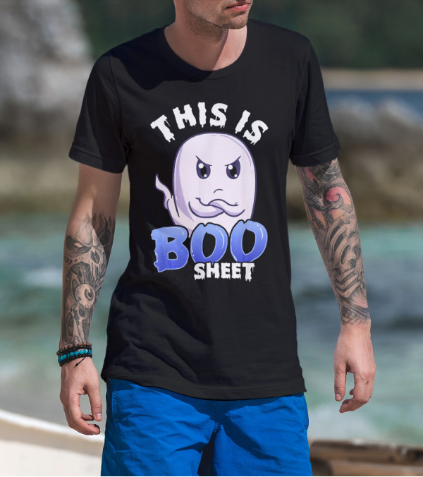 This Is Boo Sheet Ghost Face Boo Sheet T-Shirt