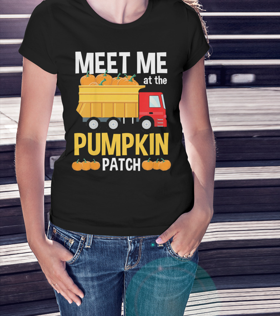 MEET ME AT THE PUMPKIN PATCH Toddler Thanksgiving Shirts Kids T-Shirt