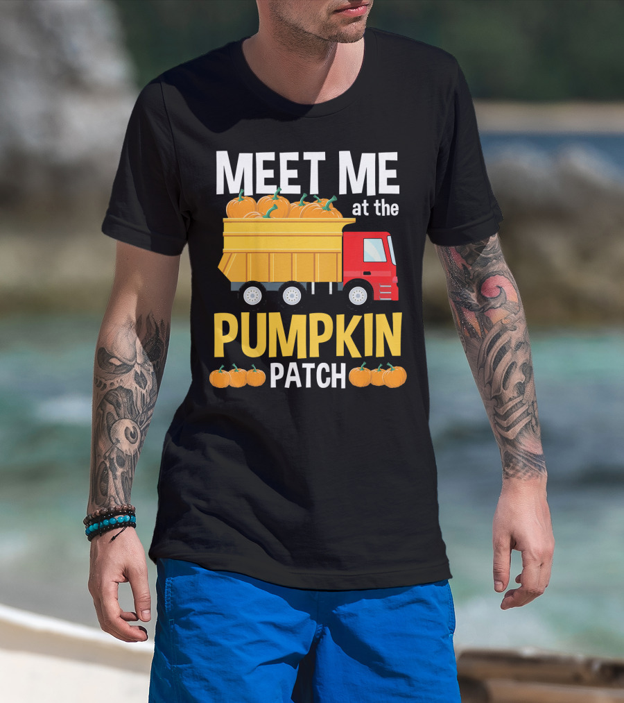 MEET ME AT THE PUMPKIN PATCH Toddler Thanksgiving Shirts Kids T-Shirt