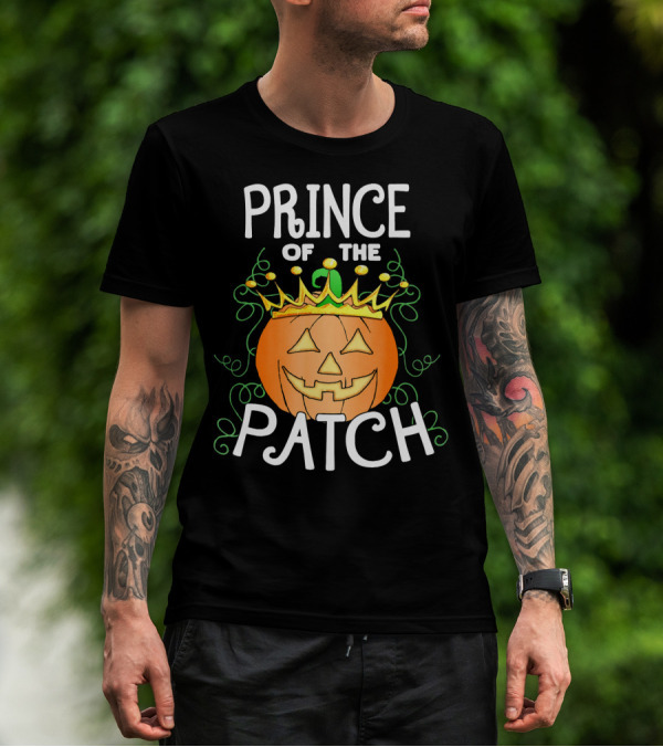 Prince Of The Patch Halloween Pumpkin T-Shirt