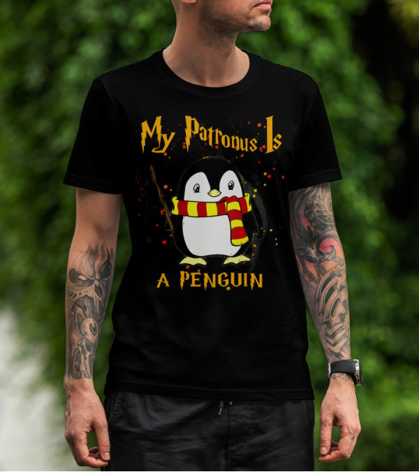 My Patronus Is A Penguin Wizardry Magic T-Shirt