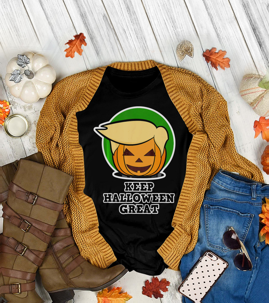 Keep Halloween Great Trumpkin Party for Trump T-Shirt
