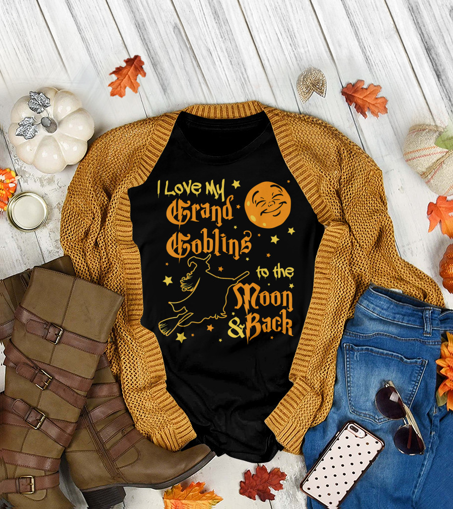 I Love My Grand Goblins to the Moon and Back T-Shirt