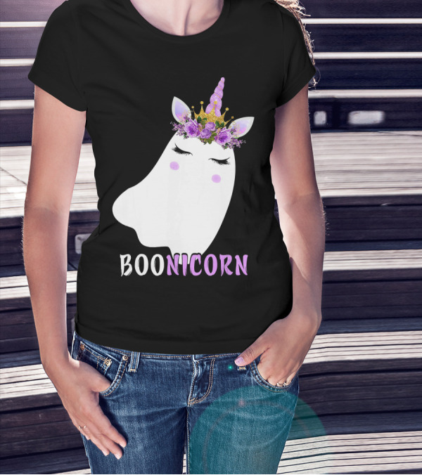 Boonicorn Unicorn Halloween T-Shirt