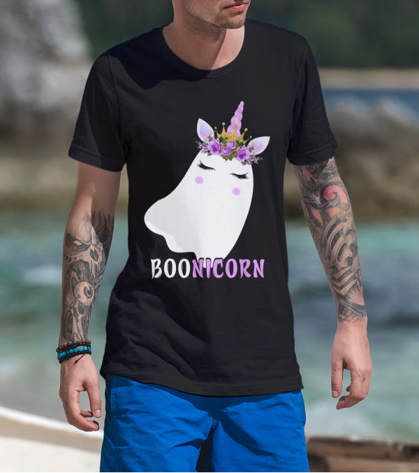 Boonicorn Unicorn Halloween T-Shirt