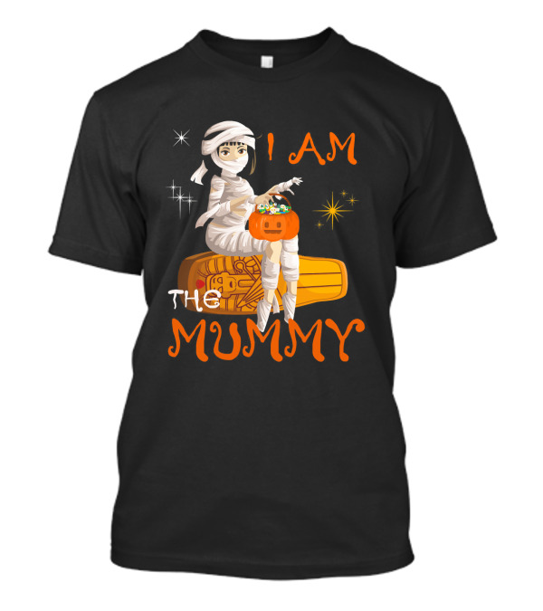 I Am The Mummy Halloween Night Costume Tri T-Shirt