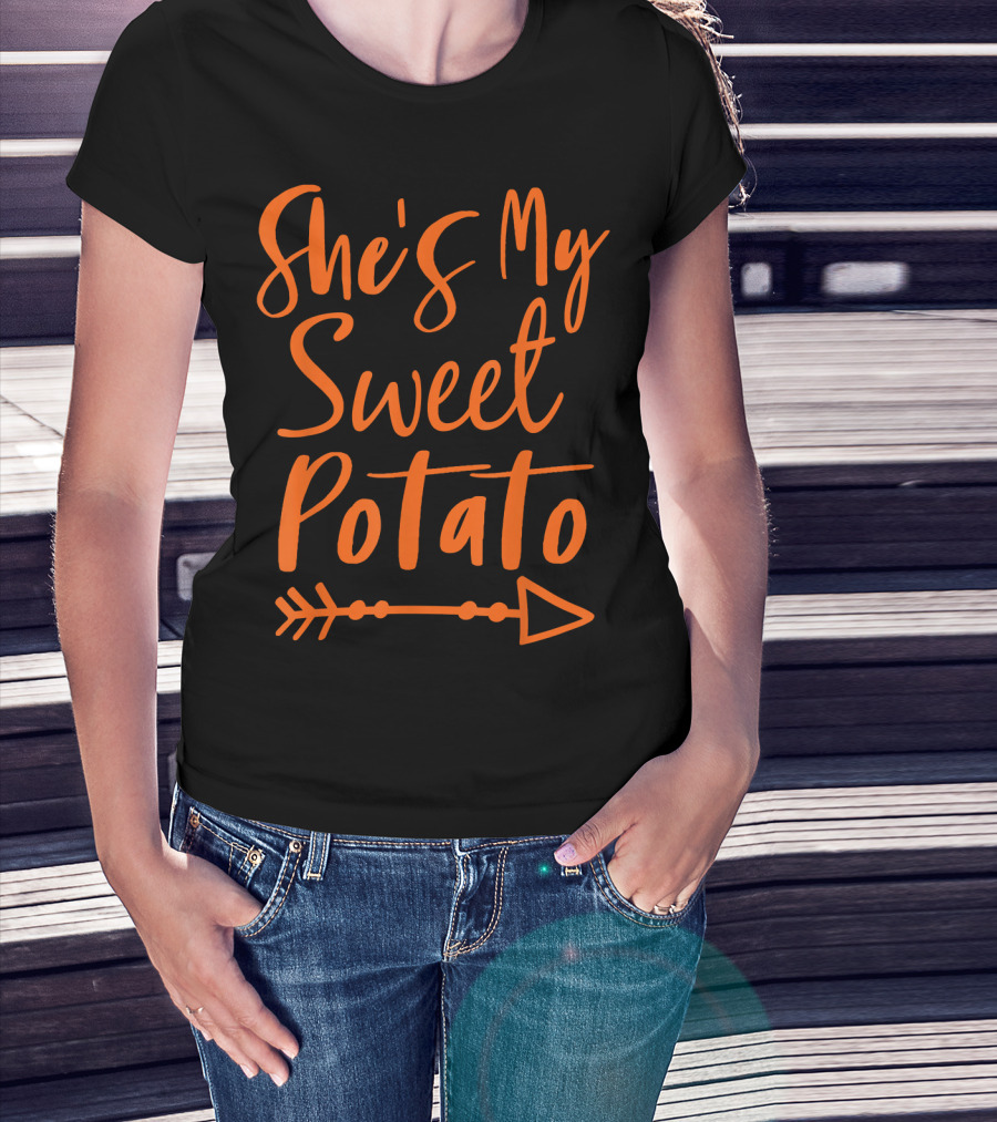 She's My Sweet Potato Halloween T-Shirt