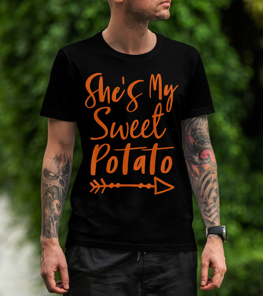 She's My Sweet Potato Halloween T-Shirt