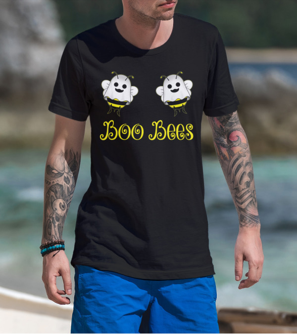 Boo Bees Funny Ghost Bees T-Shirt