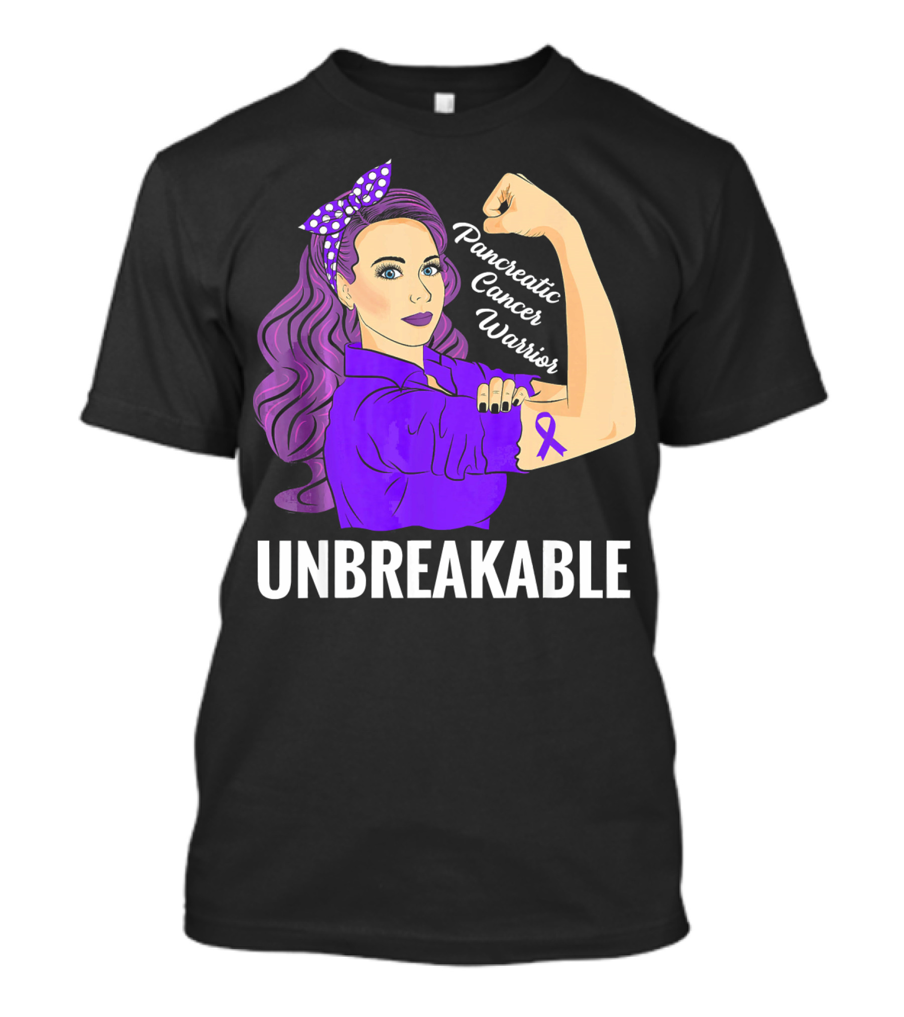 Unbreakable Pancreatic Cancer Warriors T-Shirt
