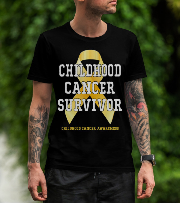 Childhood Cancer Survivor Childhood Cancer Awareness T-Shirt