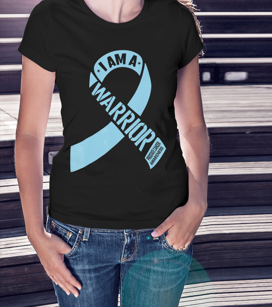 I Am A Warrior Prostate Cancer Awareness T-Shirt