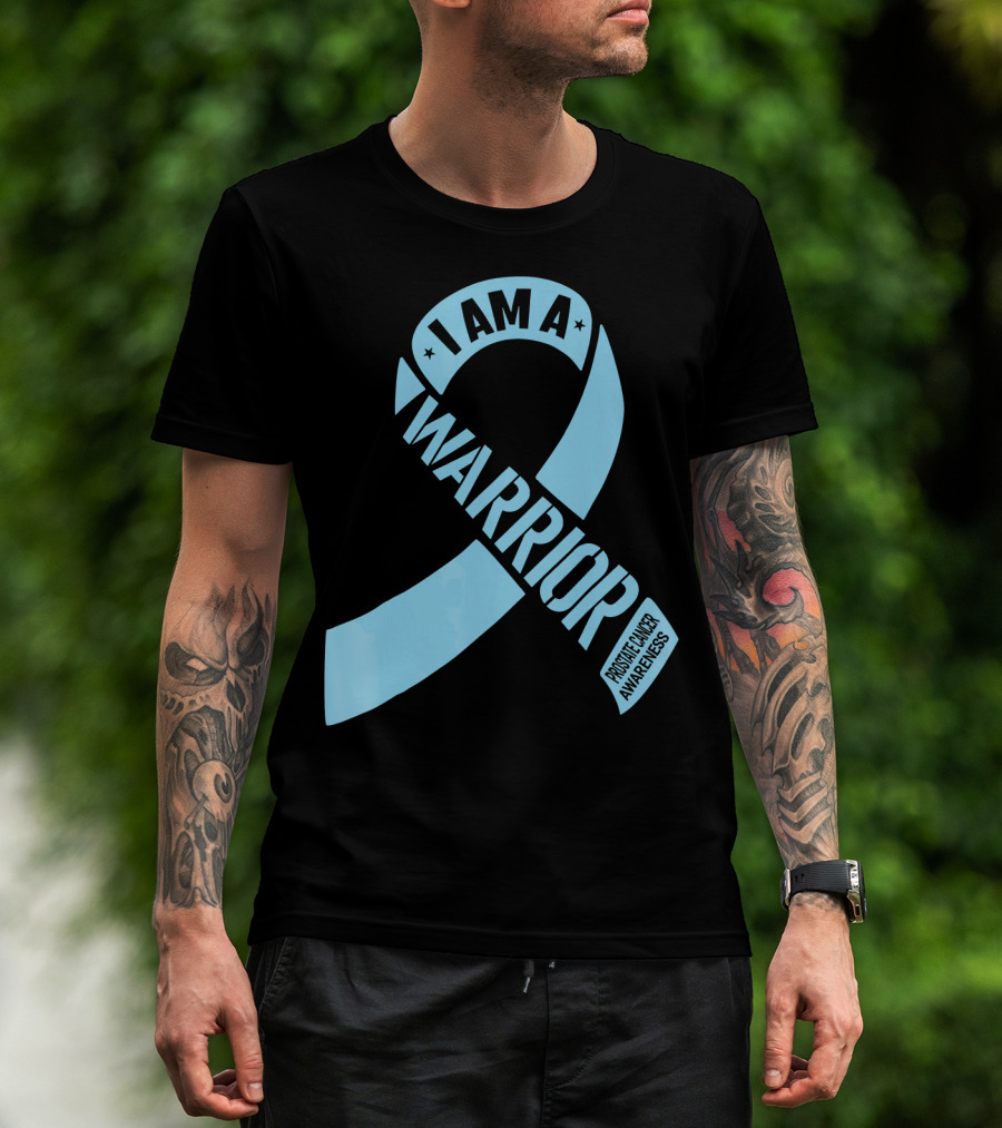 I Am A Warrior Prostate Cancer Awareness T-Shirt