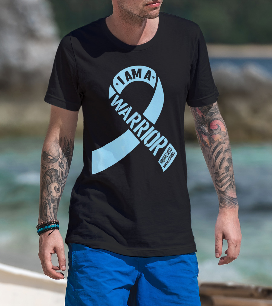 I Am A Warrior Prostate Cancer Awareness T-Shirt