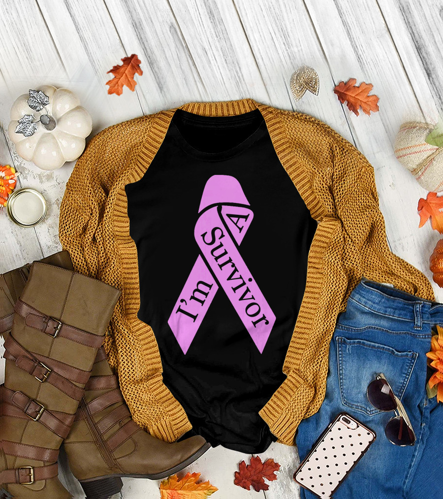 I'm A Survivor Breast Cancer Awareness T-Shirt