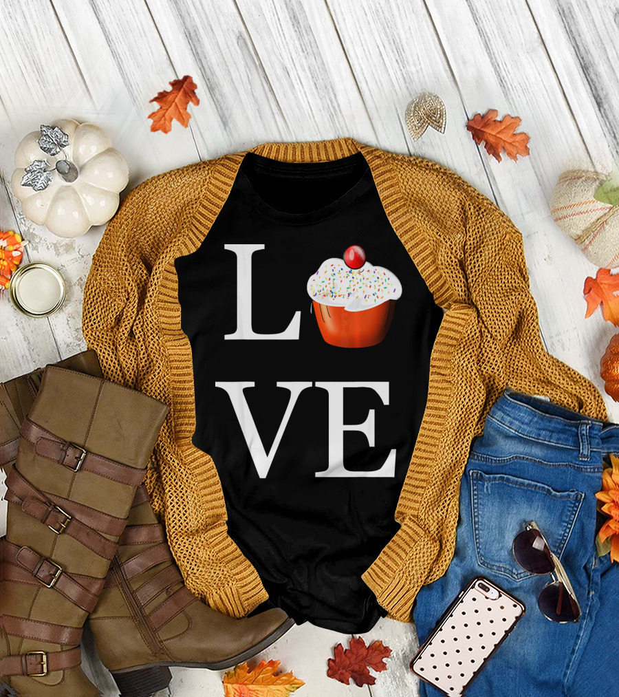 Love Cupcake Sprinkle Delight I Love Cupcakes T-Shirt