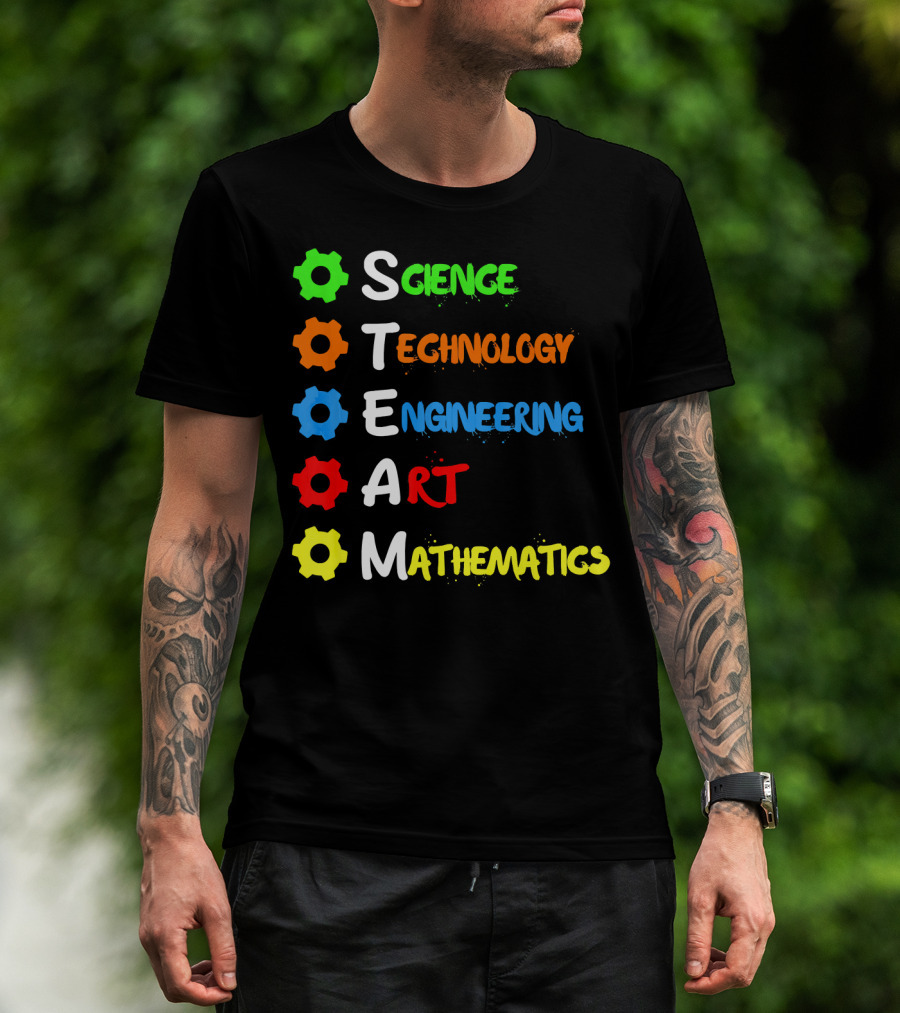 STEAM Science Technology Engineering Art Mathematics T-Shirt