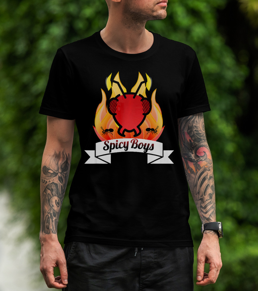 Spicy Boys Fire Ants Flame T-Shirt