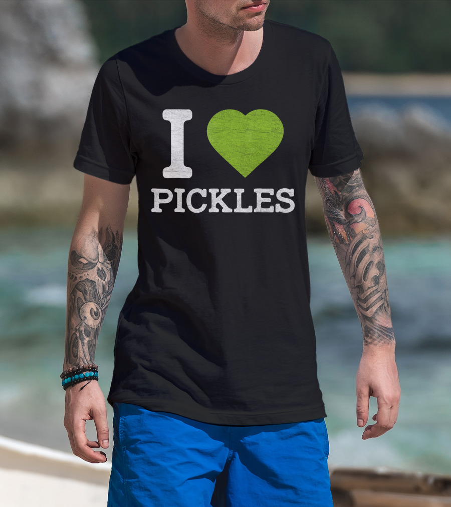 I Heart Pickles T-Shirt