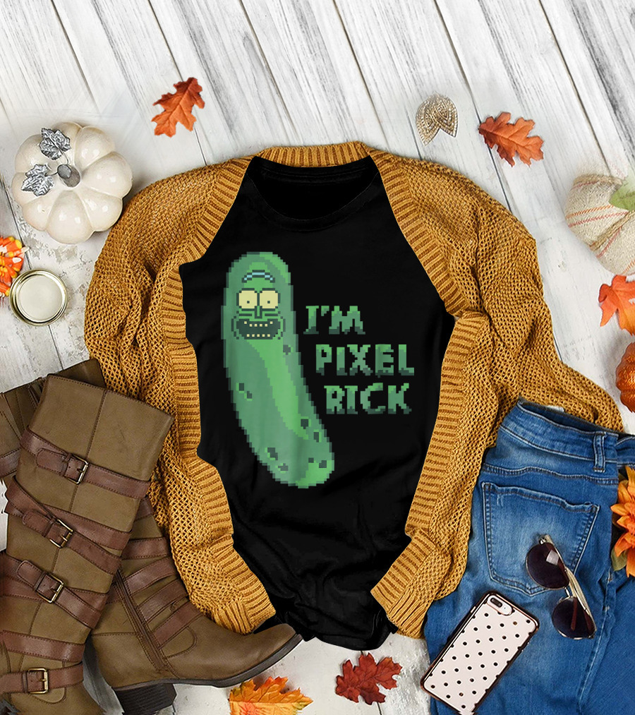 Mademark x Rick and Morty I'm Pixel Rick Pickle T-Shirt