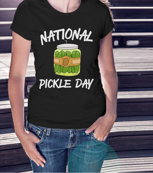 National Pickle Day Dill Pickle Lover T-Shirt